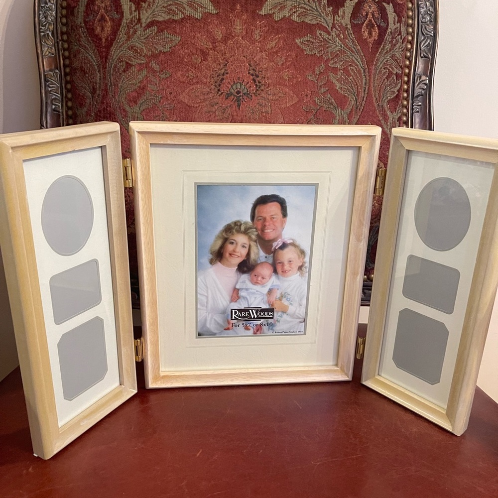 Wood Collage Frame Whitewash Wood